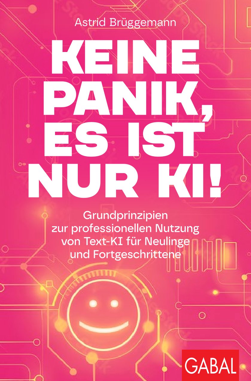 Buchcover Keine Panik es ist nur KI